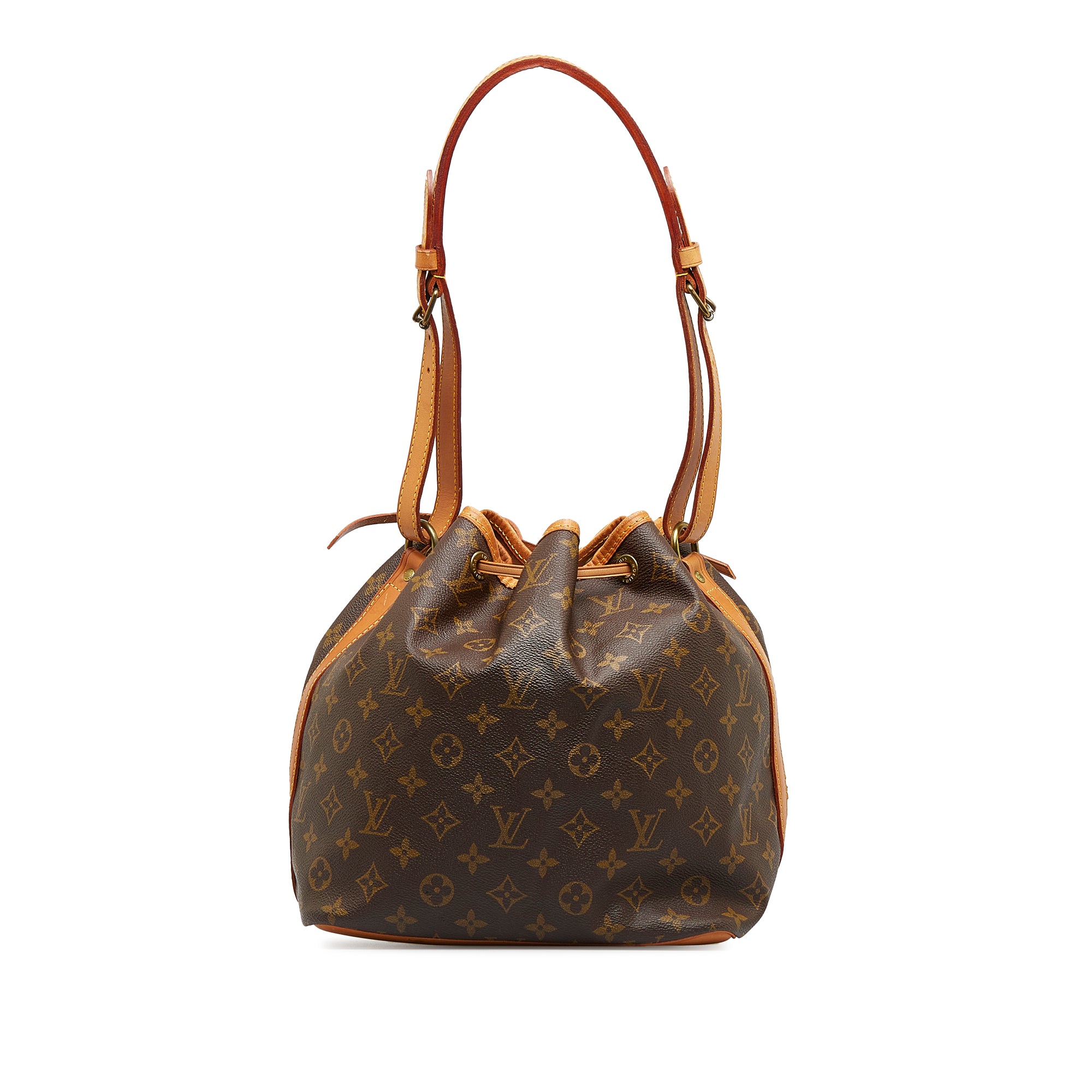 Vintage Louis Vuitton Noe Brown Monogram Bucket Bag Designer