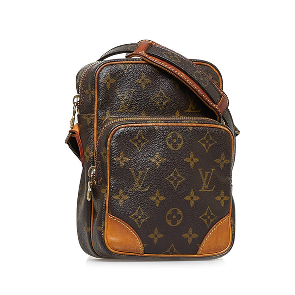Brown Louis Vuitton Monogram e Crossbody Bag, Louis Vuitton Women  Wallets