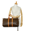 Brown Louis Vuitton Monogram Keepall 45 Travel Bag