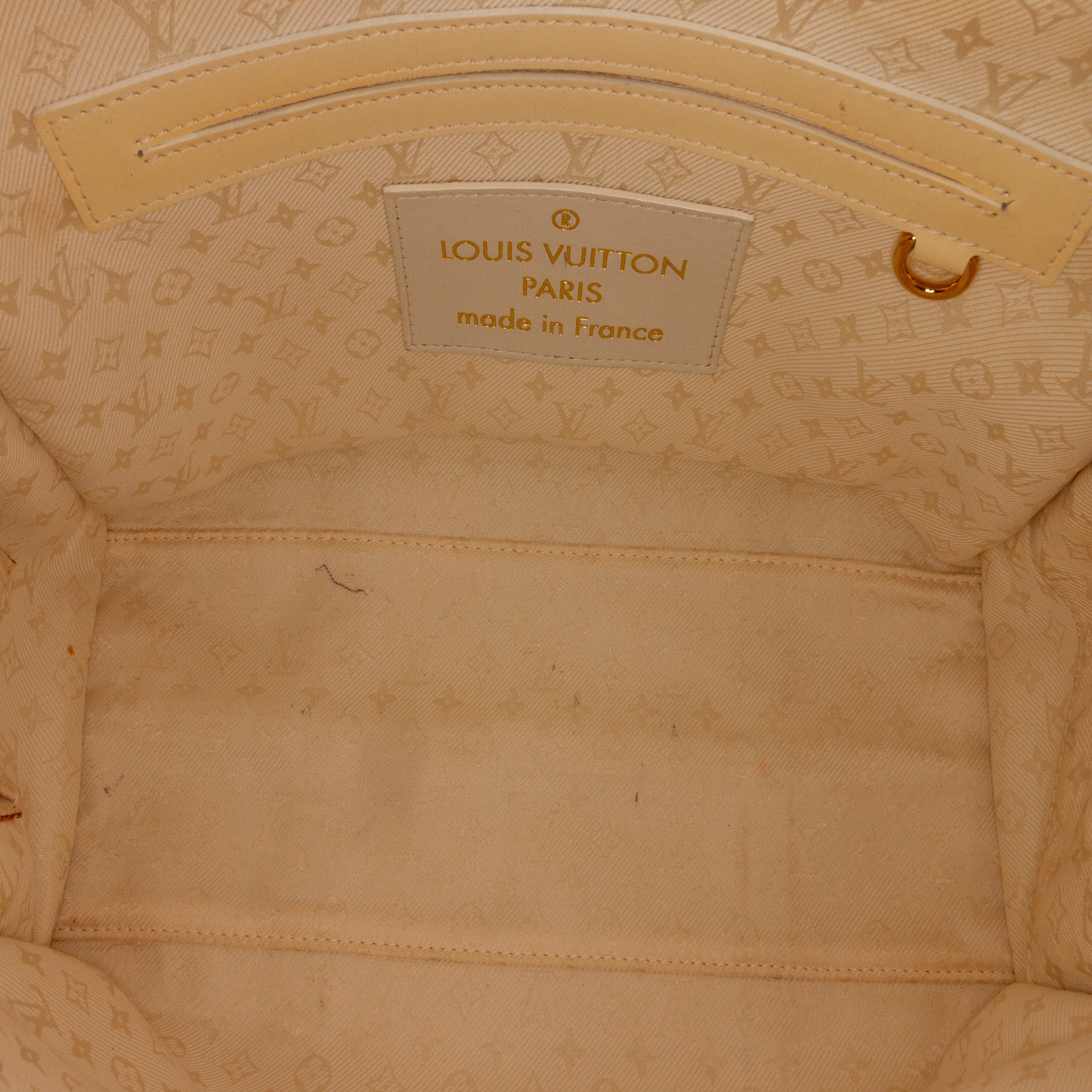 Louis Vuitton Vintage Woven Leather Street Shopper PM