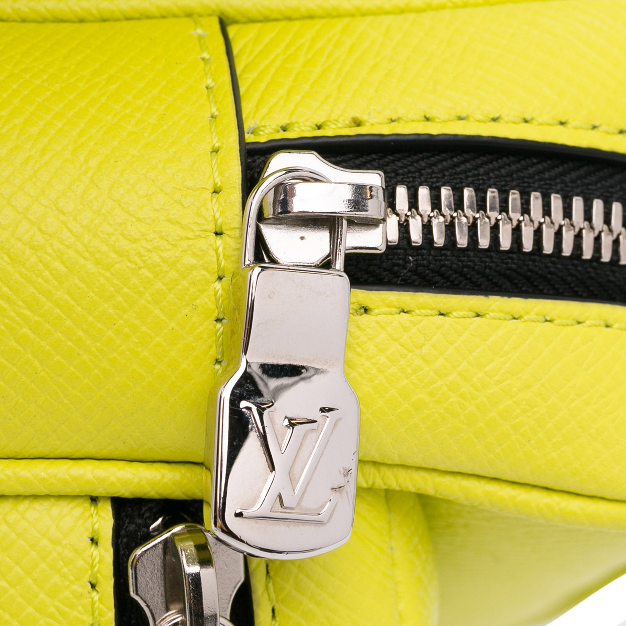 Louis Vuitton Outdoor Messenger Bag Monogram Taigarama Yellow