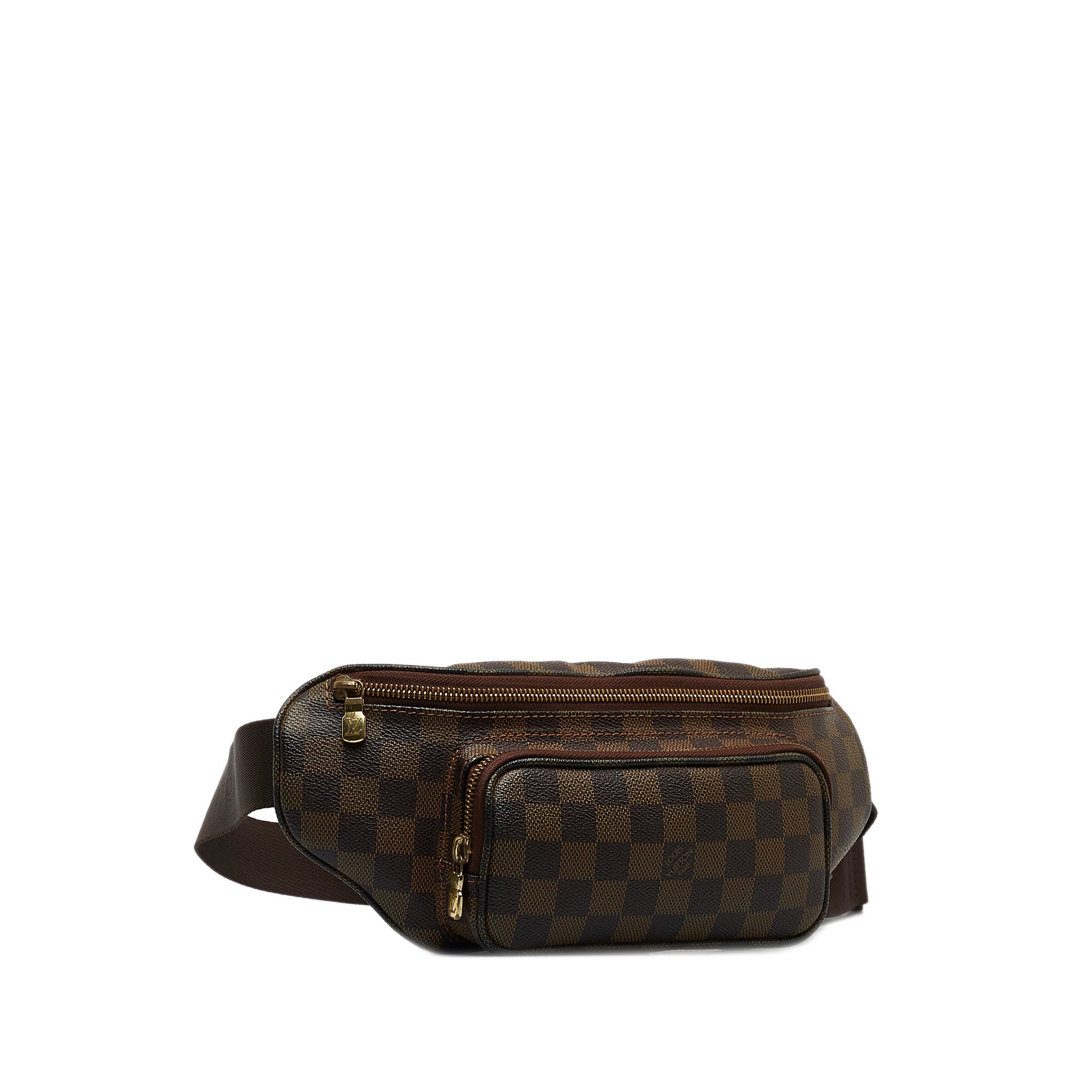 Brown Louis Vuitton Damier Ebene Melville Bum Bag – Designer Revival