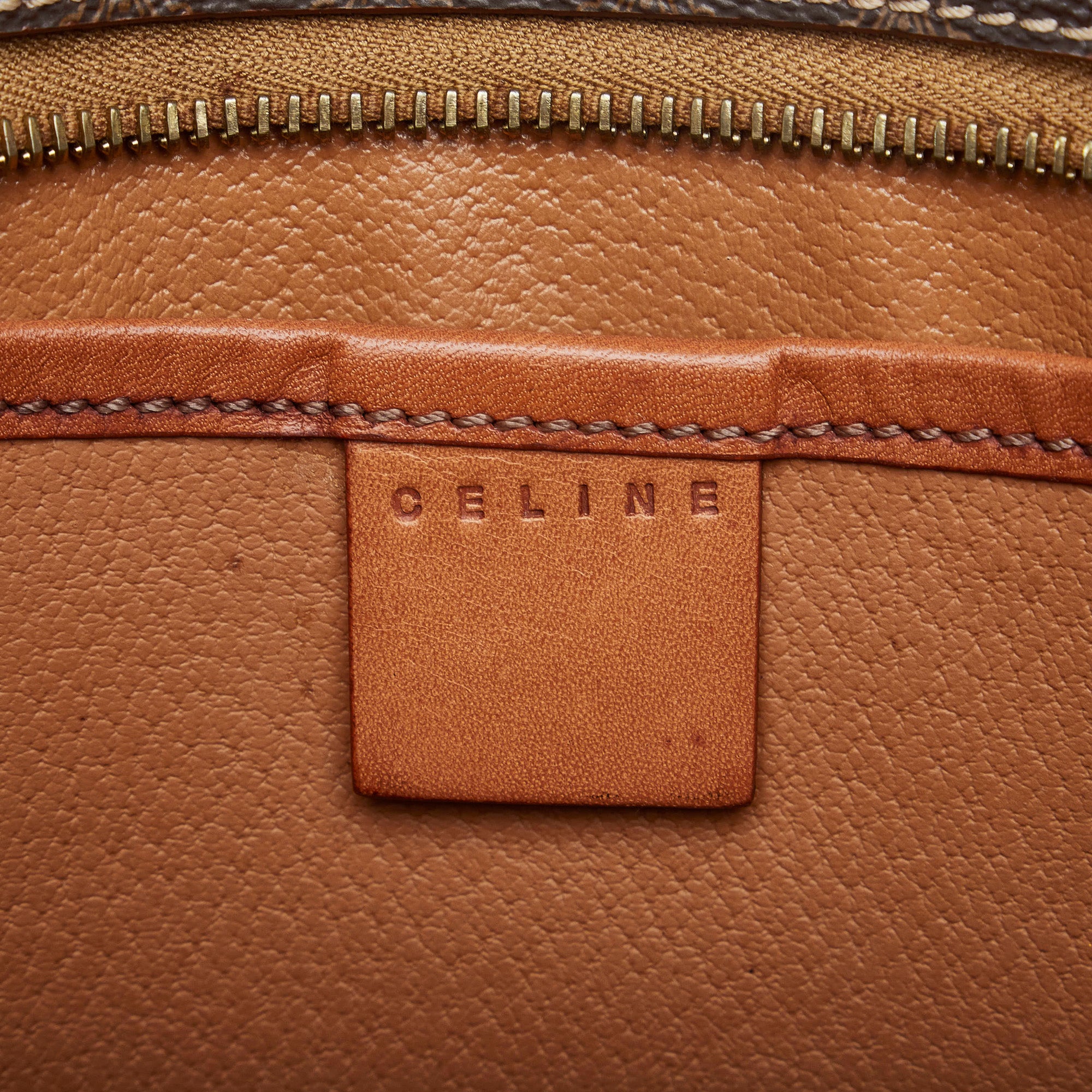 Brown Celine Macadam Clutch Bag – Designer Revival