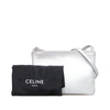 Silver Celine Trio Crossbody Bag
