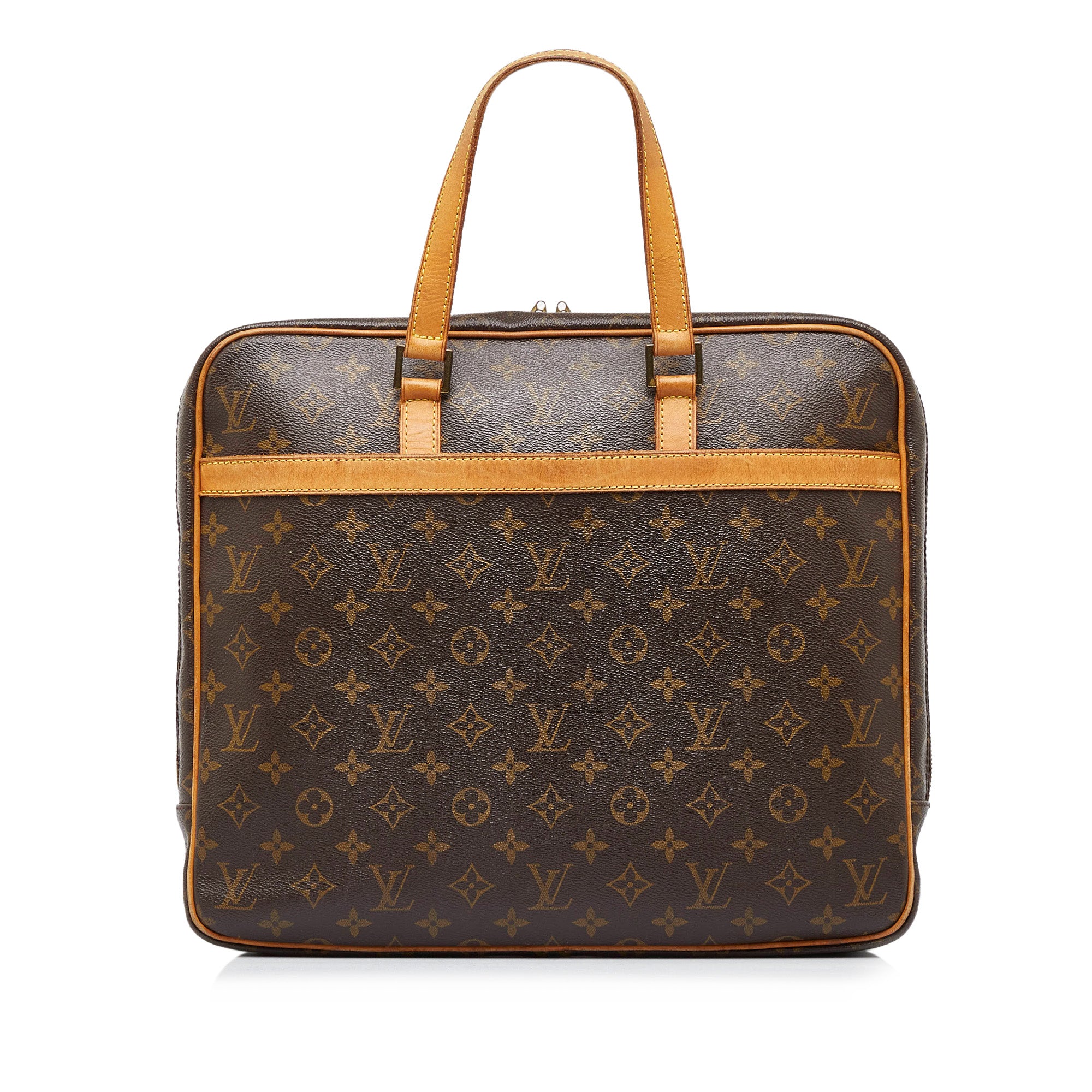 Pegase leather travel bag Louis Vuitton Brown in Leather - 34222801