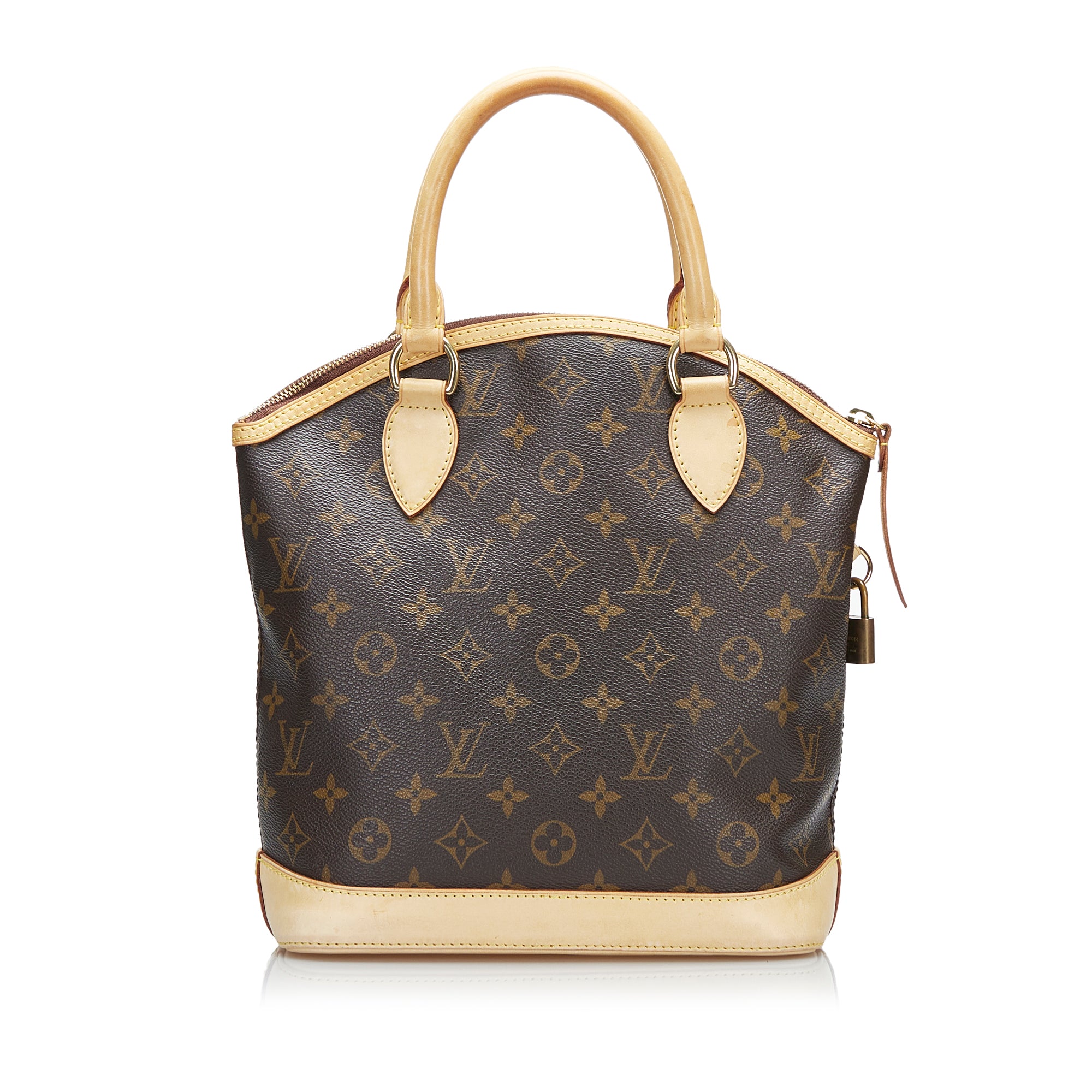 Louis Vuitton Lockit Vertical Monogram Double Handle Bag