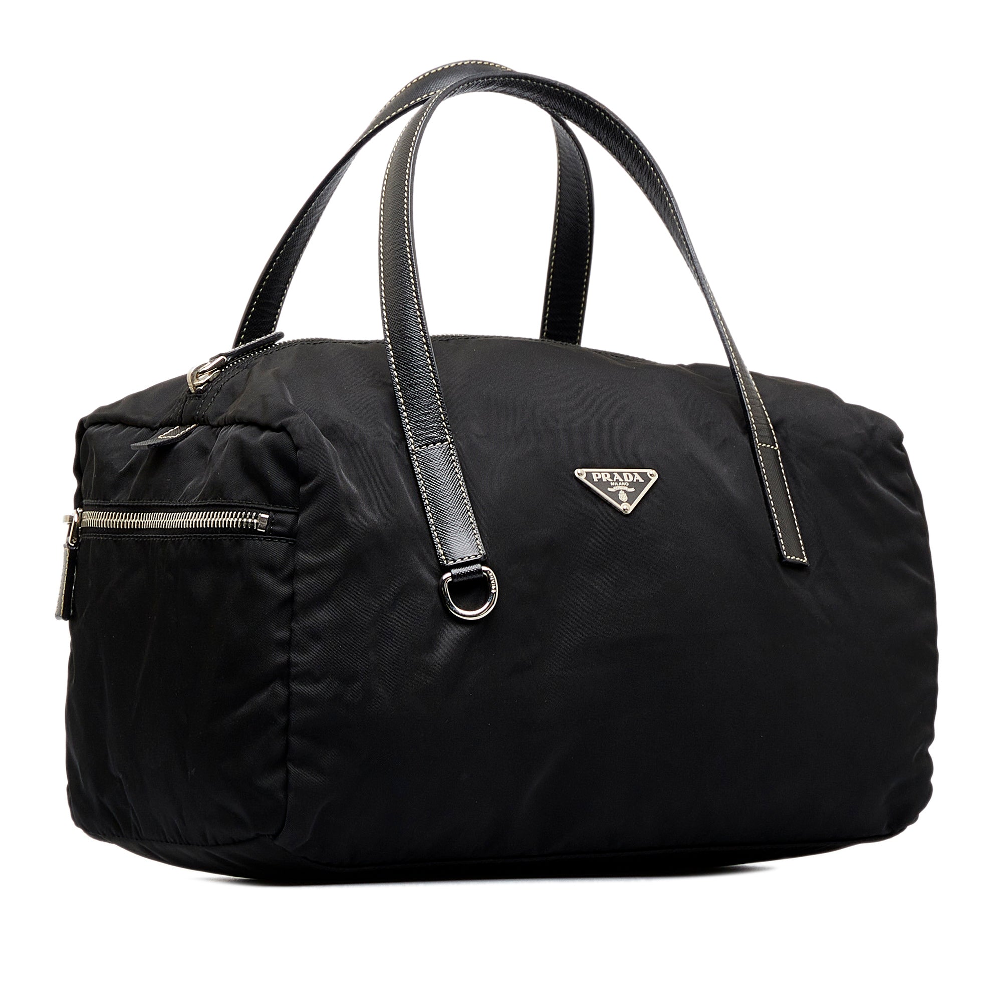 Black Prada Tessuto Tote Bag – Designer Revival