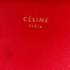 Red Celine Small Trio Crossbody Bag