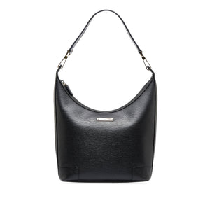 Black Gucci Leather Shoulder Bag