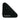 Black Balenciaga Triangle Clutch - Designer Revival