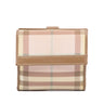 Pink Burberry Candy Check Small Wallet - Designer Revival