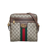 Brown Gucci GG Supreme Ophidia Crossbody Bag