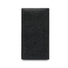 Black Bvlgari Leather Long Wallet - Designer Revival