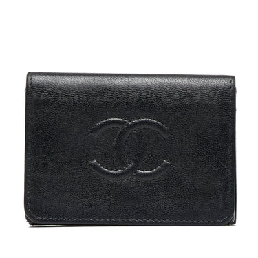 Pink Chanel CC Caviar Leather Wallet – Designer Revival