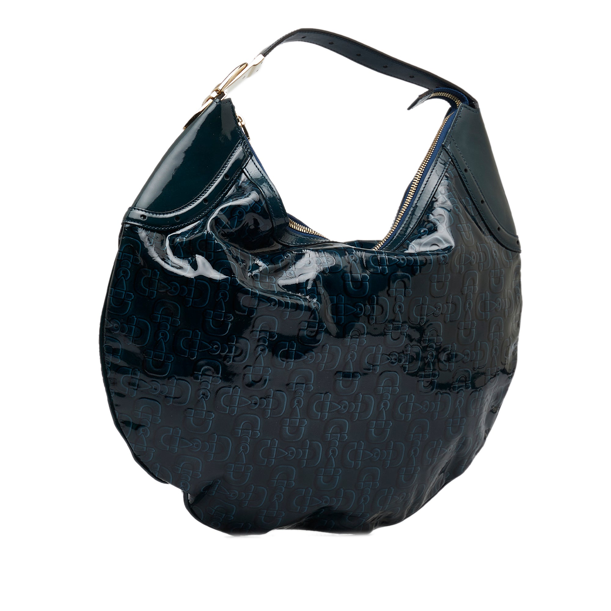 Blue Gucci Horsebit Glam Hobo Bag – AmaflightschoolShops Revival