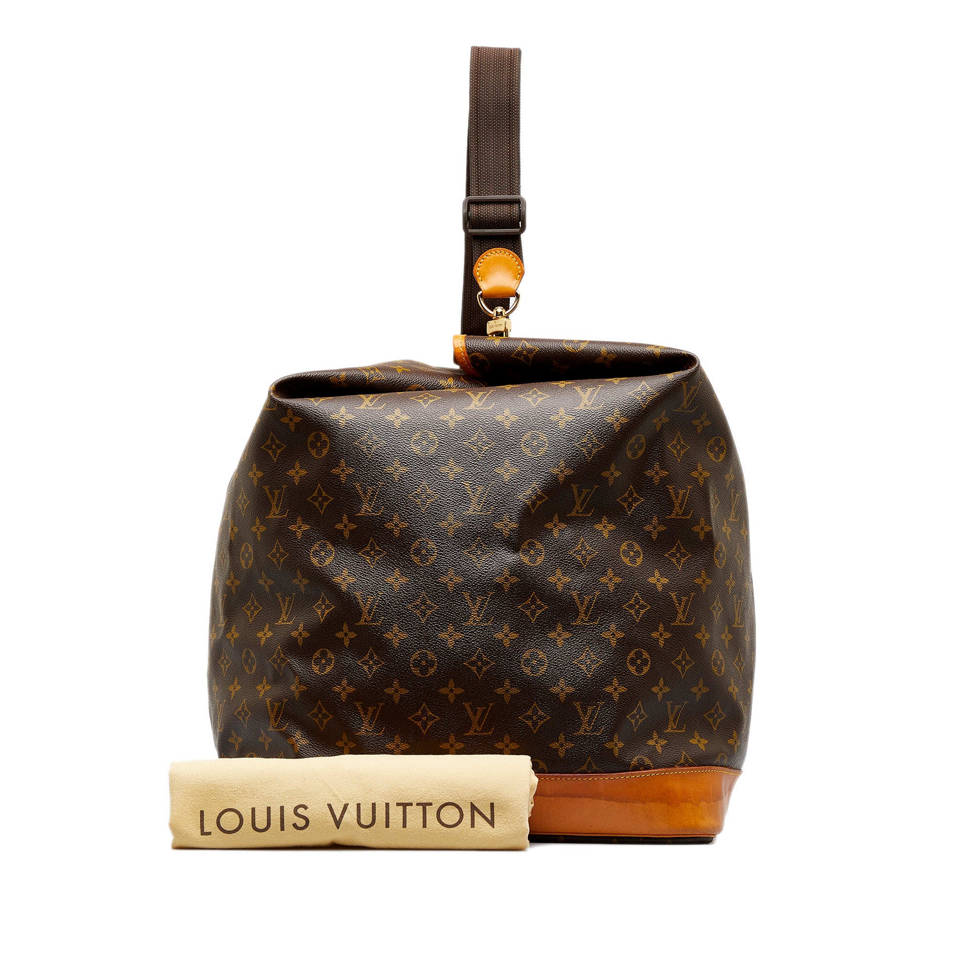 Louis Vuitton Monogram Sac Marin Bandouliere in Brown, Women's