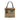 Tan Burberry Haymarket Check Vanity Bag - Designer Revival