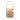Pink Fendi Shearling Mini Mon Tresor Bucket Bag - Designer Revival