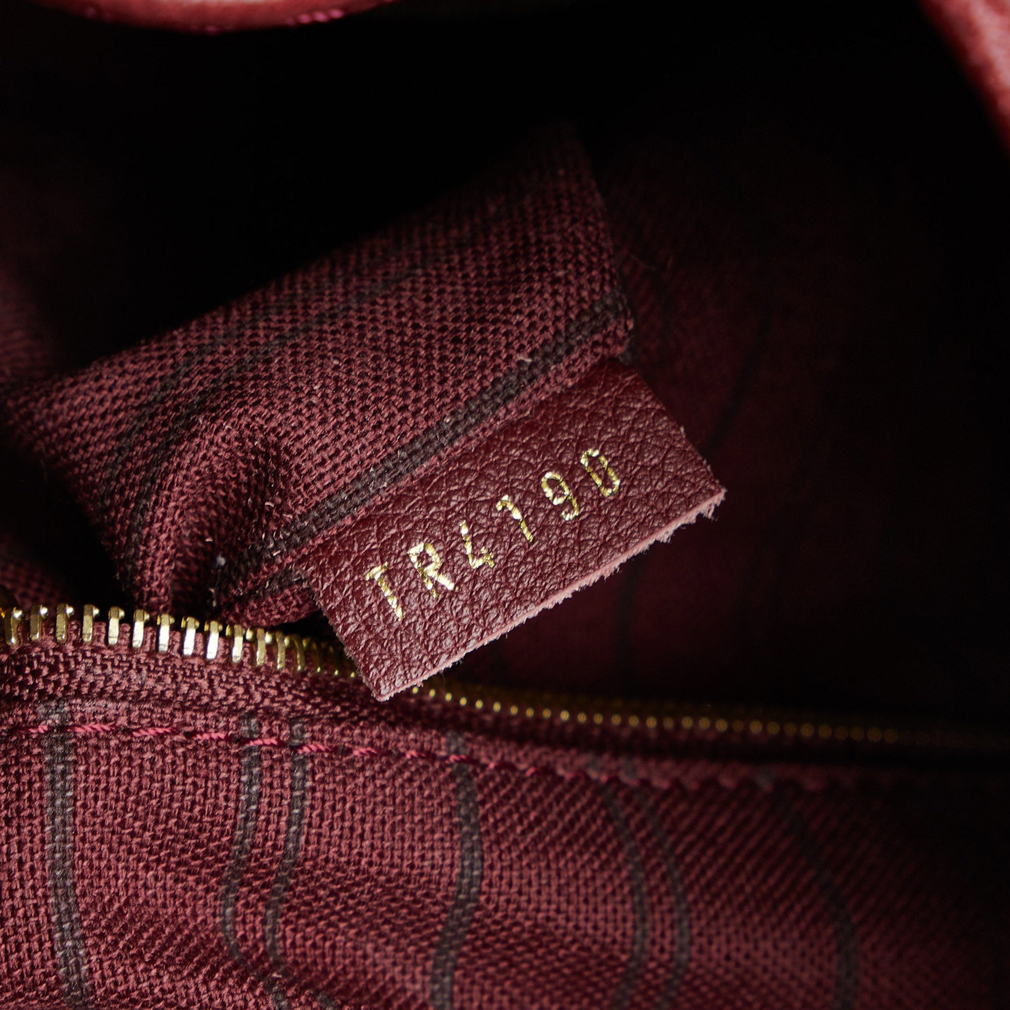 Red Louis Vuitton Monogram Empreinte Artsy MM Hobo Bag