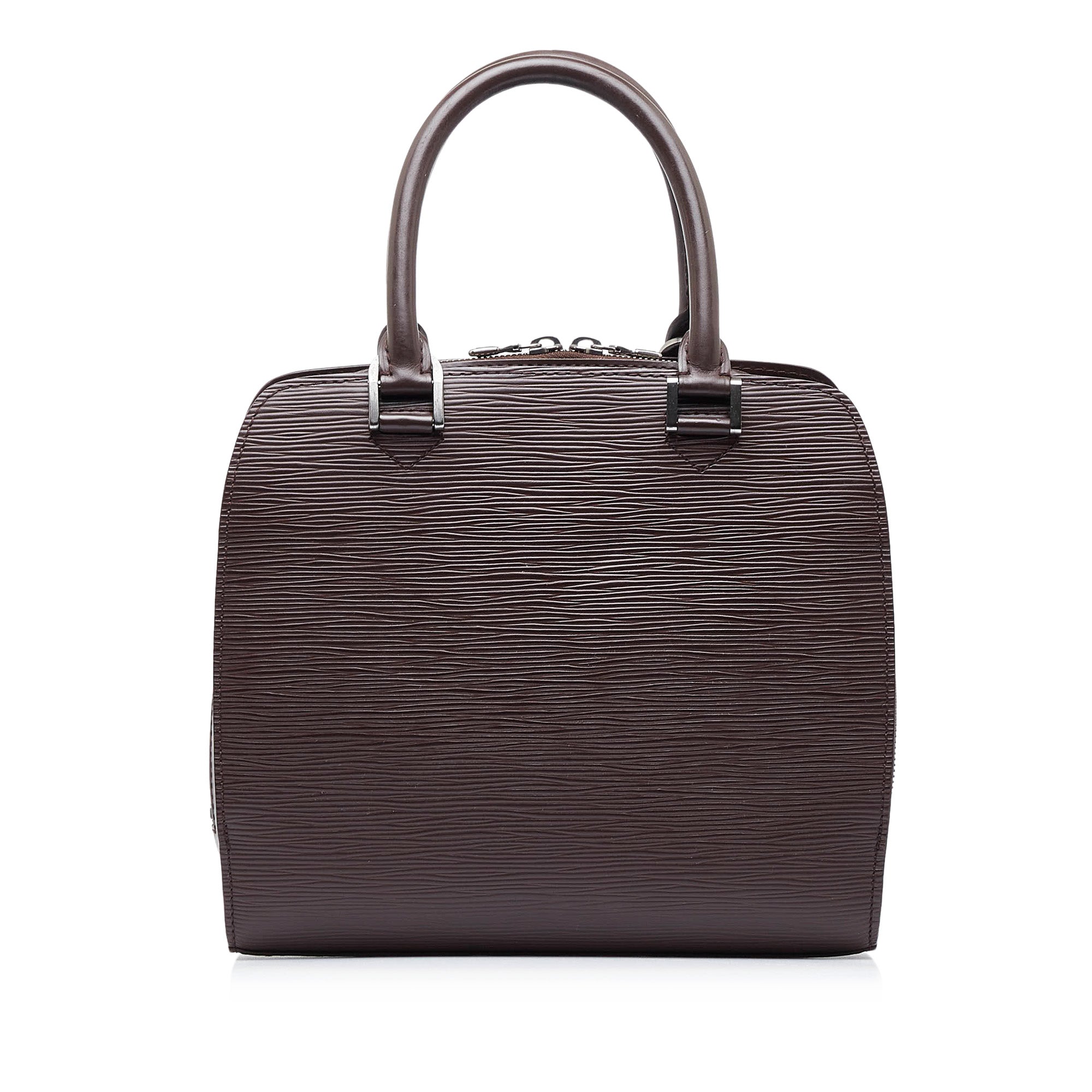Brown Louis Vuitton Epi Pont Neuf Handbag
