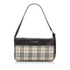 Tan Burberry House Check Shoulder Bag