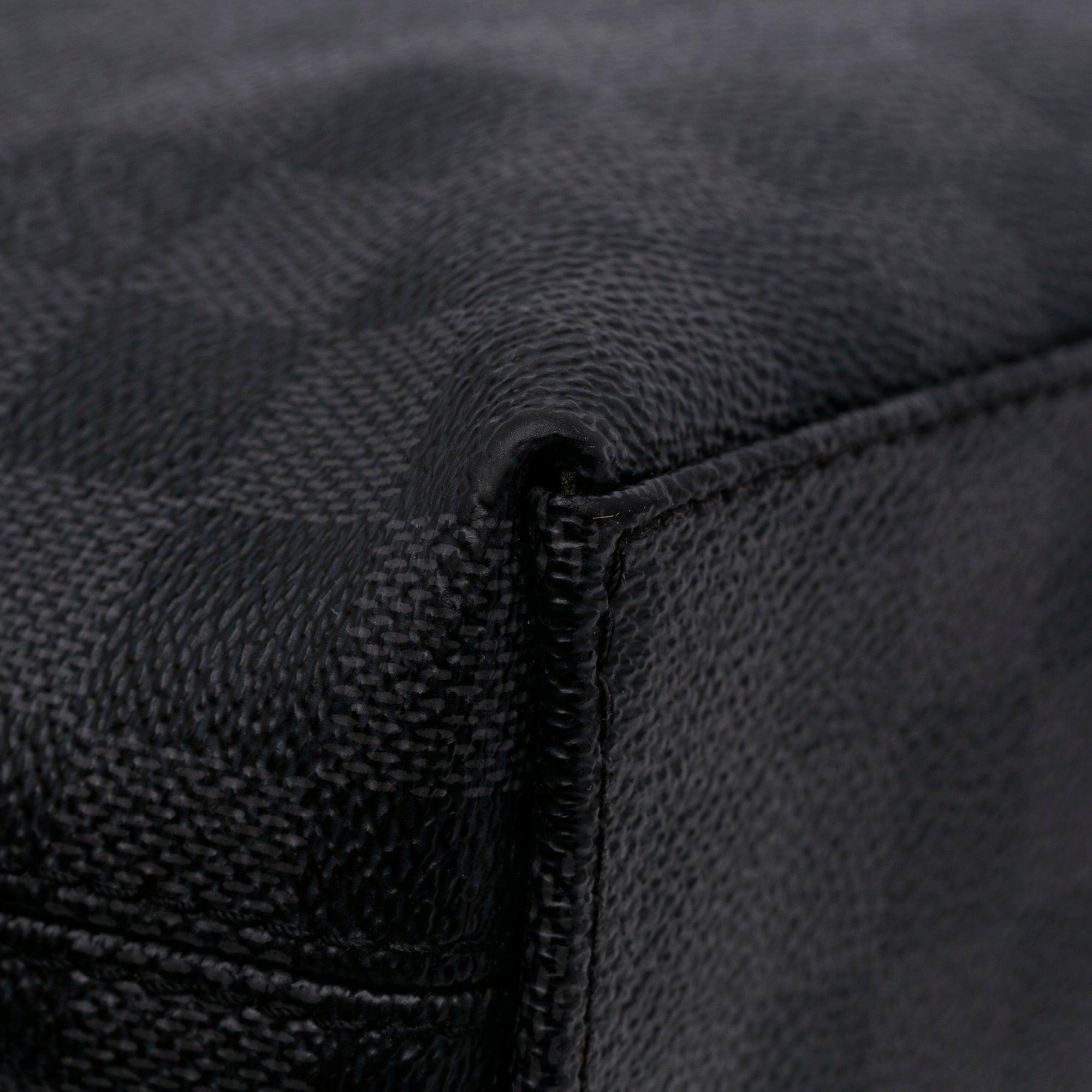 Black Louis Vuitton Damier Graphite Poche-Documents Portfolio