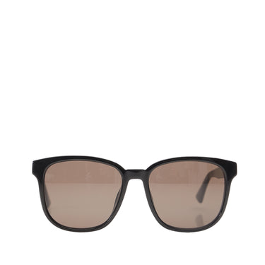 Black Gucci Square Tinted Glasses - Designer Revival