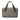 Brown Gucci Small GG Supreme Horsebit 1955 Top Handle Handbag - Designer Revival
