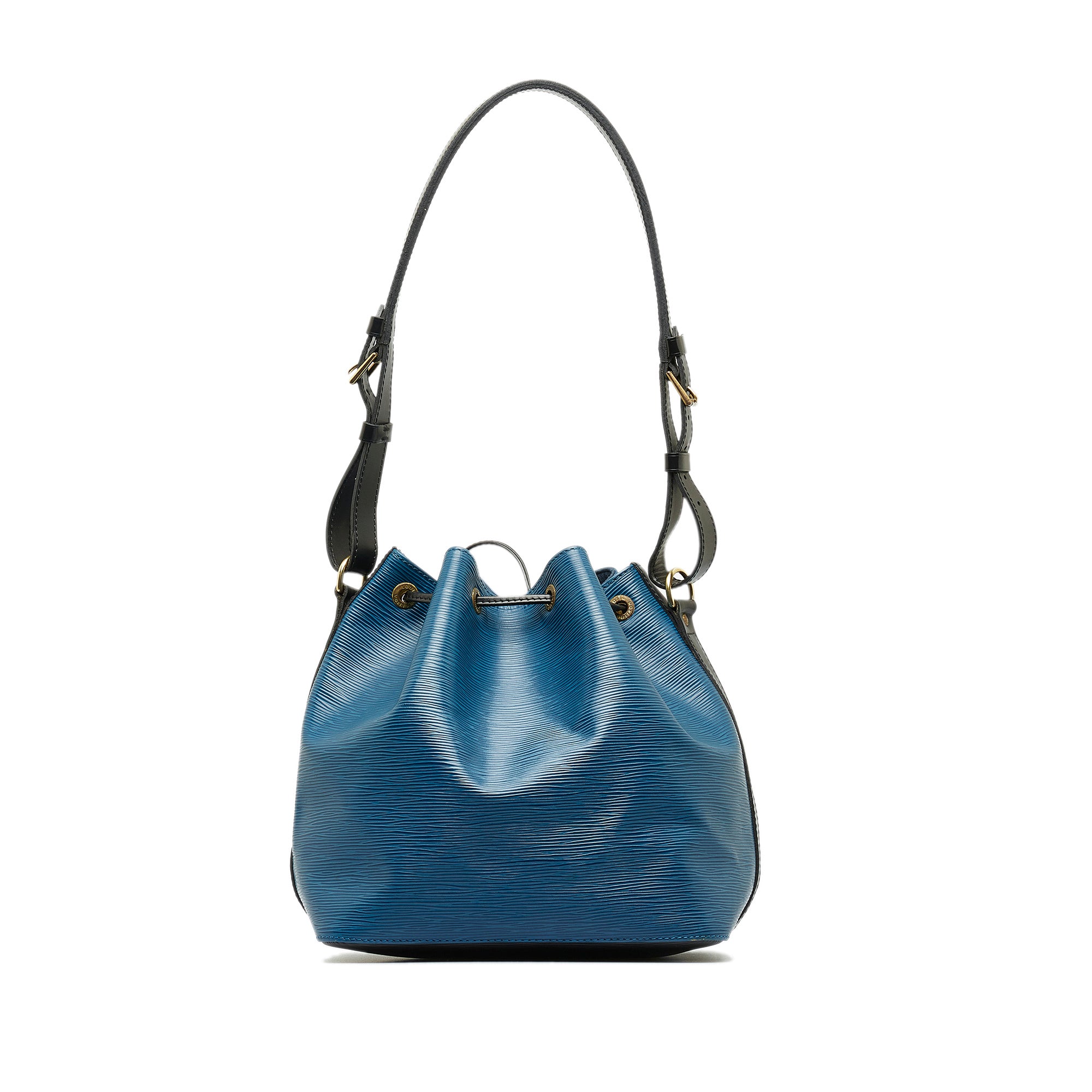 Blue Louis Vuitton Epi Petit Noe Bucket Bag – Designer Revival