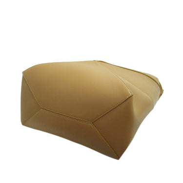 Tan Loewe Medium Puzzle Fold Tote Bag - Designer Revival