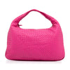 Pink Bottega Veneta Intrecciato Hobo Bag