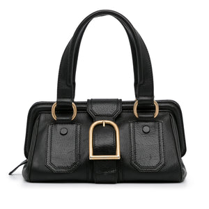 Black Celine Leather Handbag