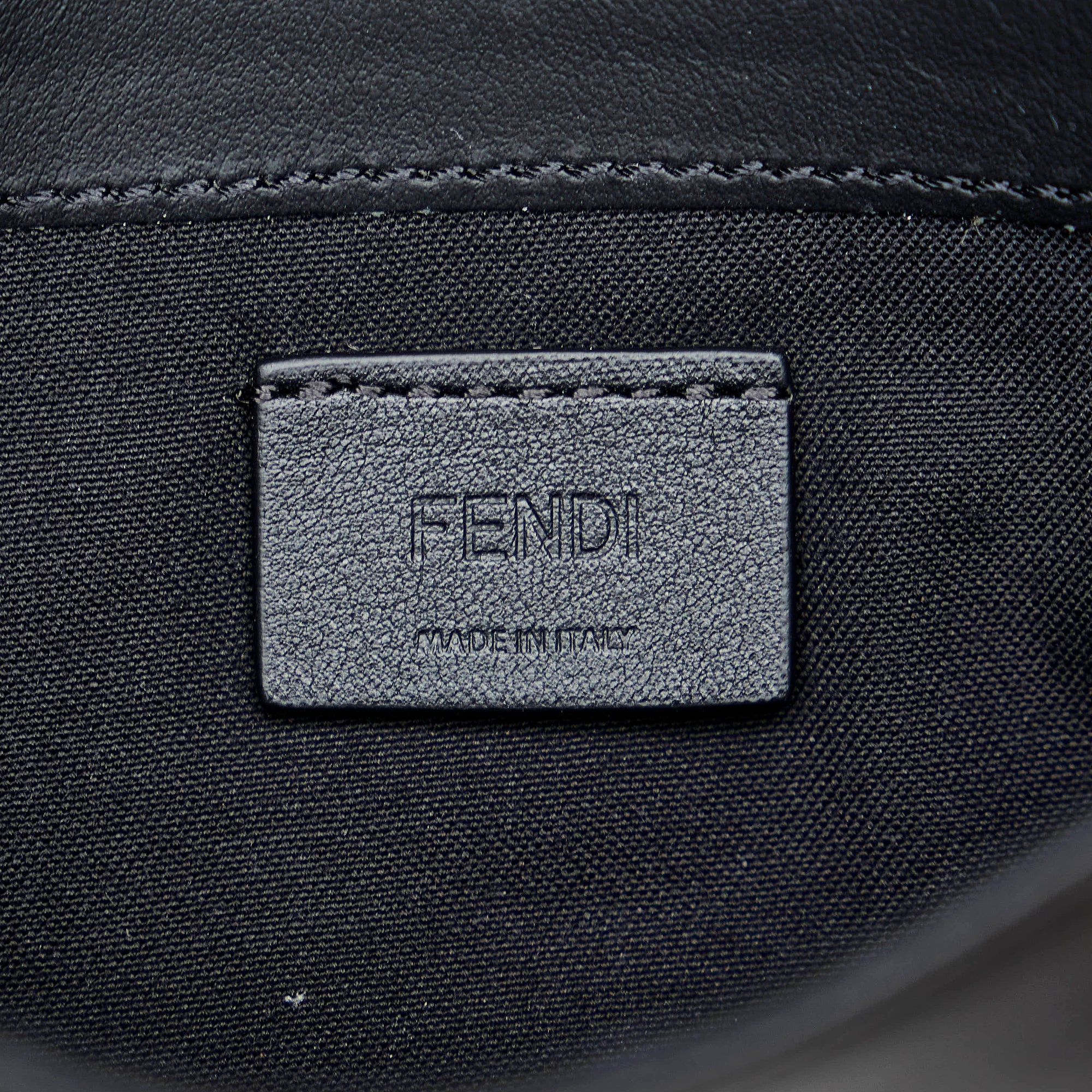 Black Fendi Monster Wallet on Chain Crossbody Bag – Designer Revival