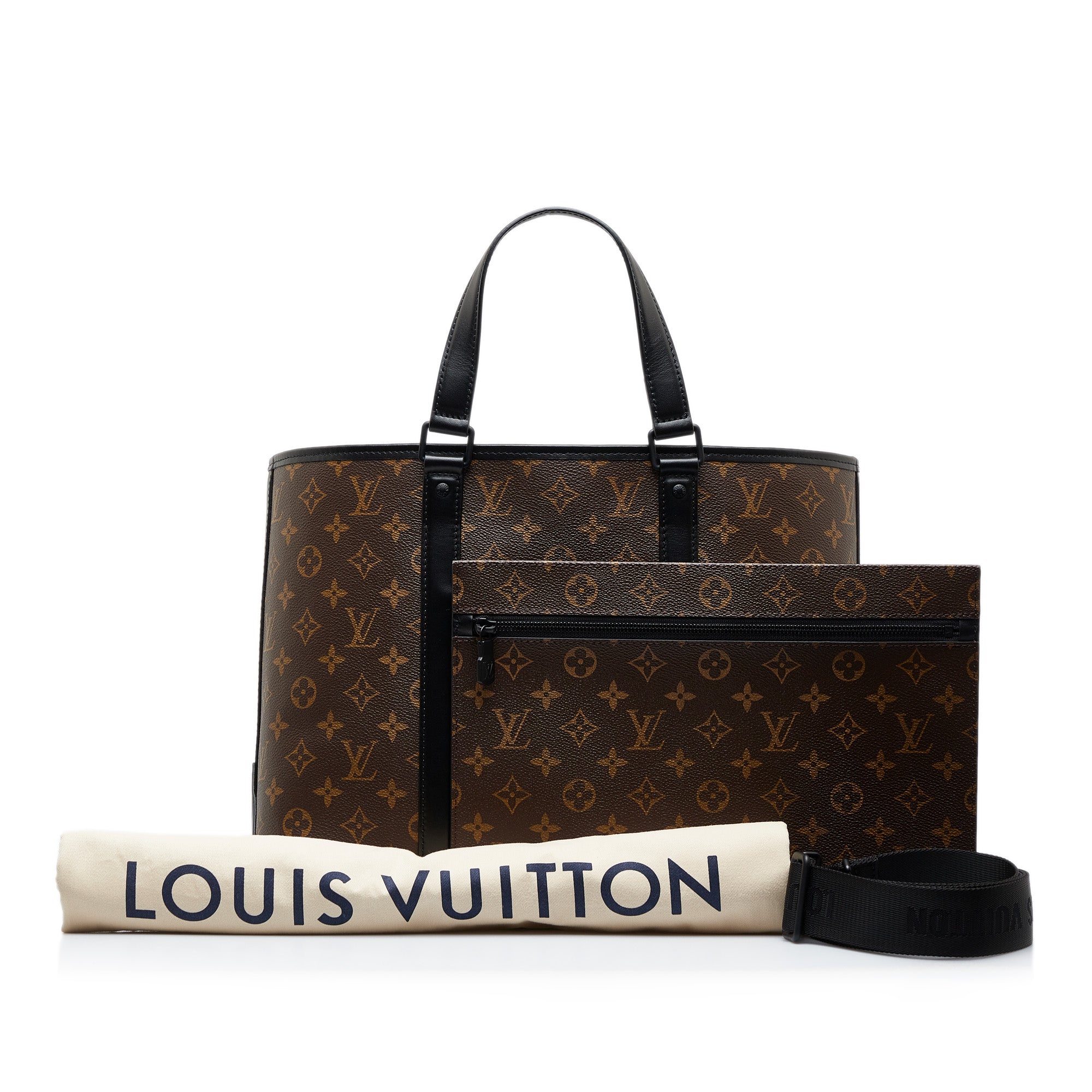 Brown Louis Vuitton Monogram Macassar Weekend Tote PM Satchel – Designer  Revival