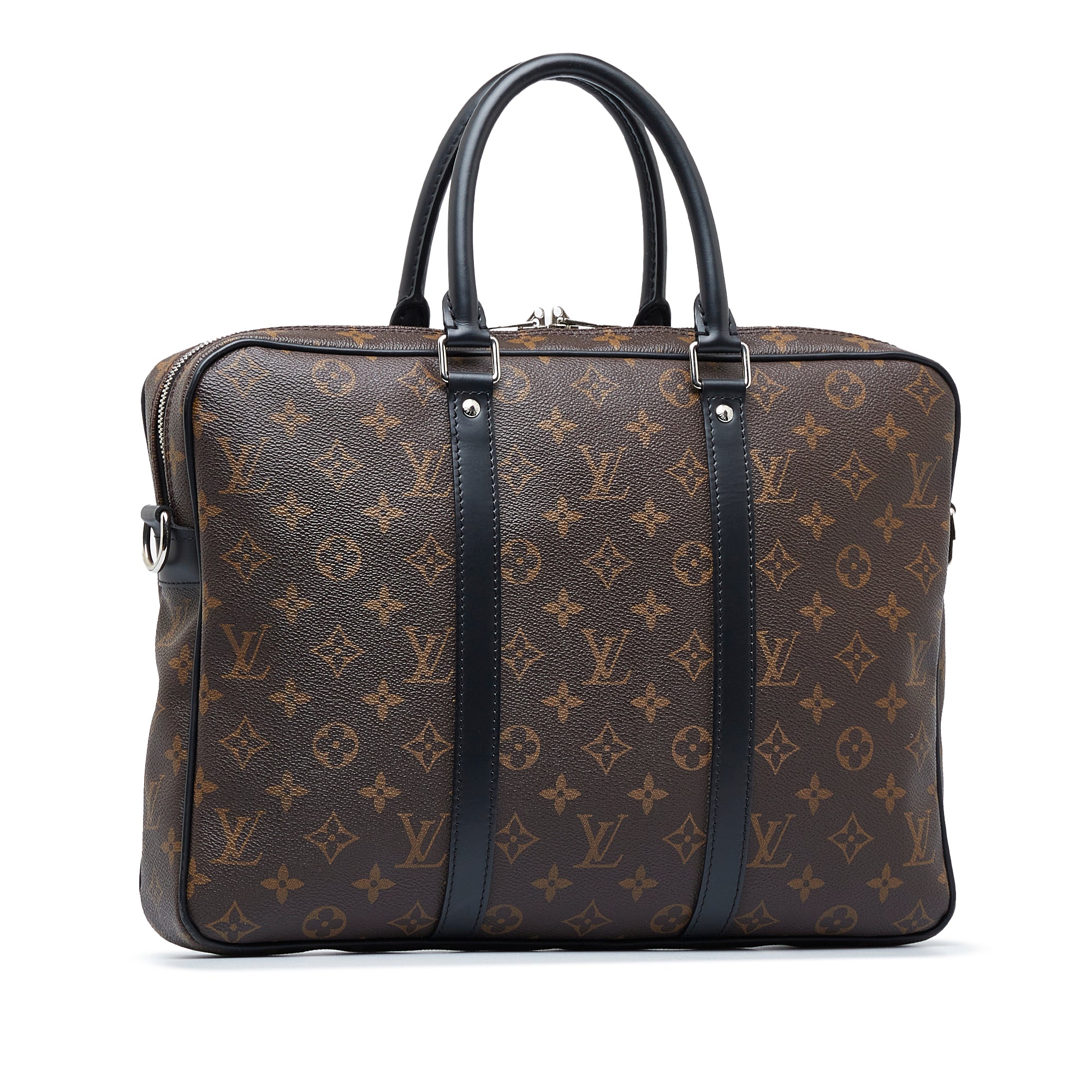 Louis Vuitton - Authenticated Utility Bag - Leather Brown for Men, Very Good Condition