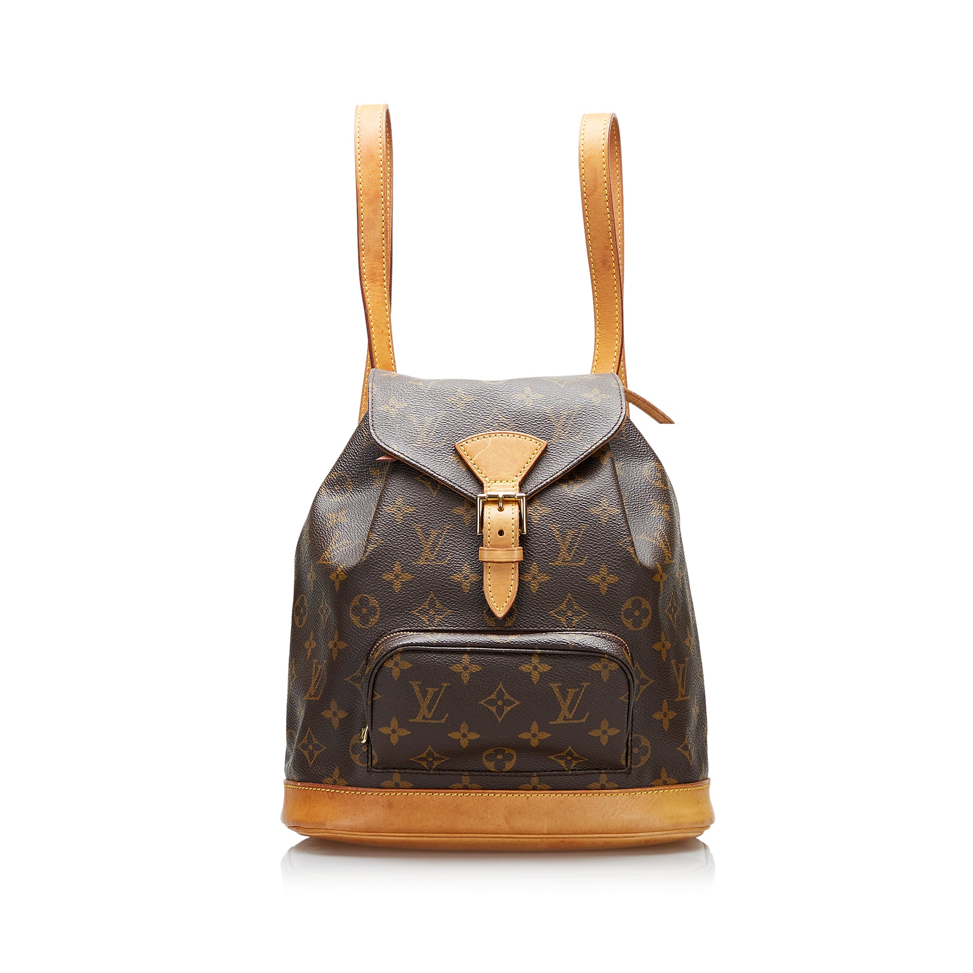 Louis Vuitton Montsouris MM Backpack Brown Monogram – Timeless