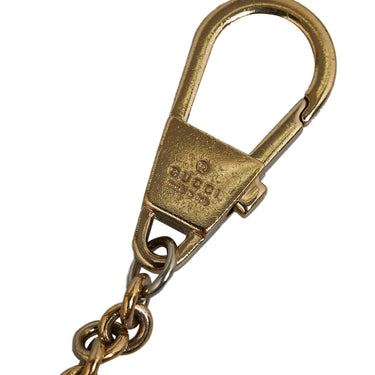 Gold Gucci Jackie Bag Charm Key Chain - Designer Revival