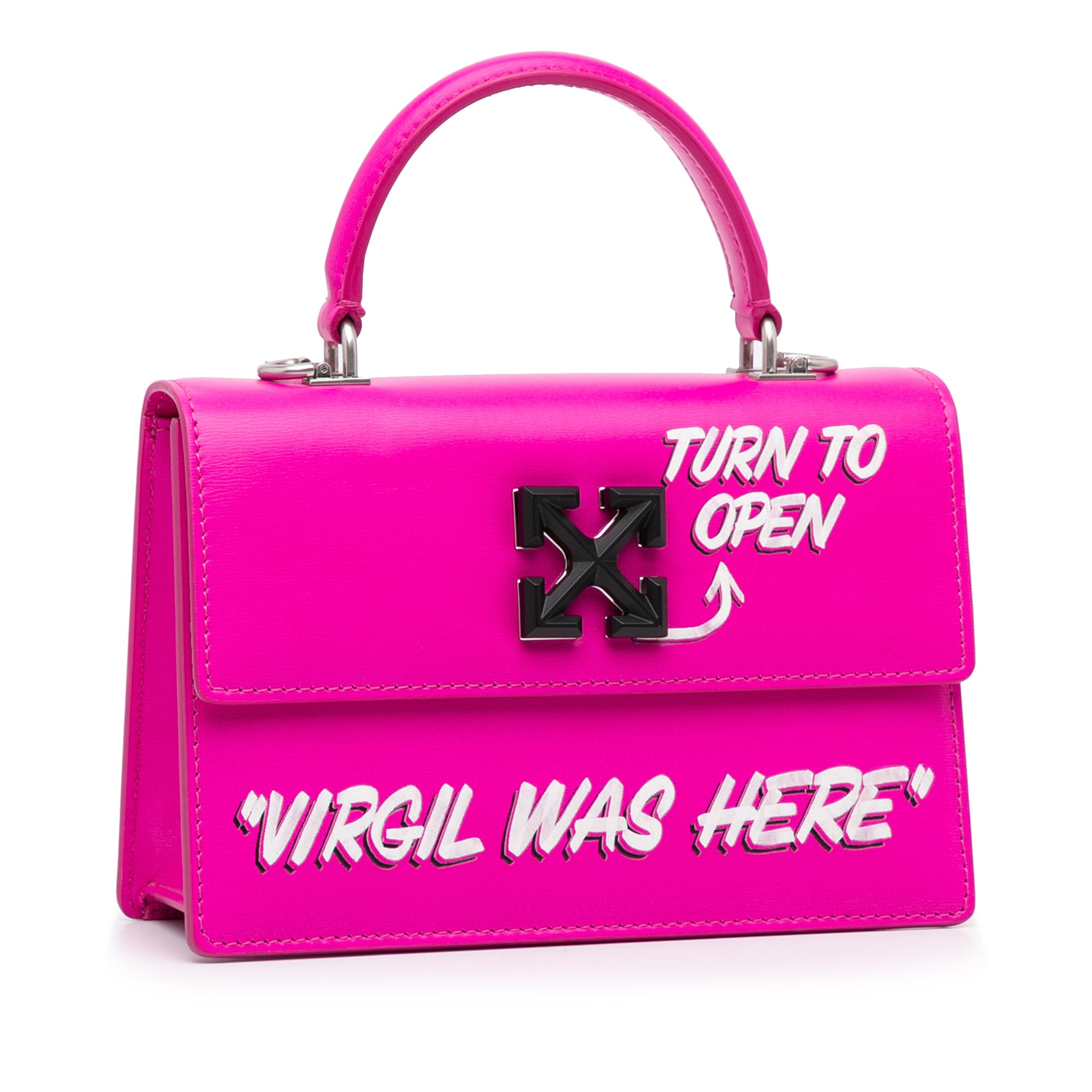 Pink Off White x Virgil Abloh Jitney 1.4 Satchel – Designer Revival