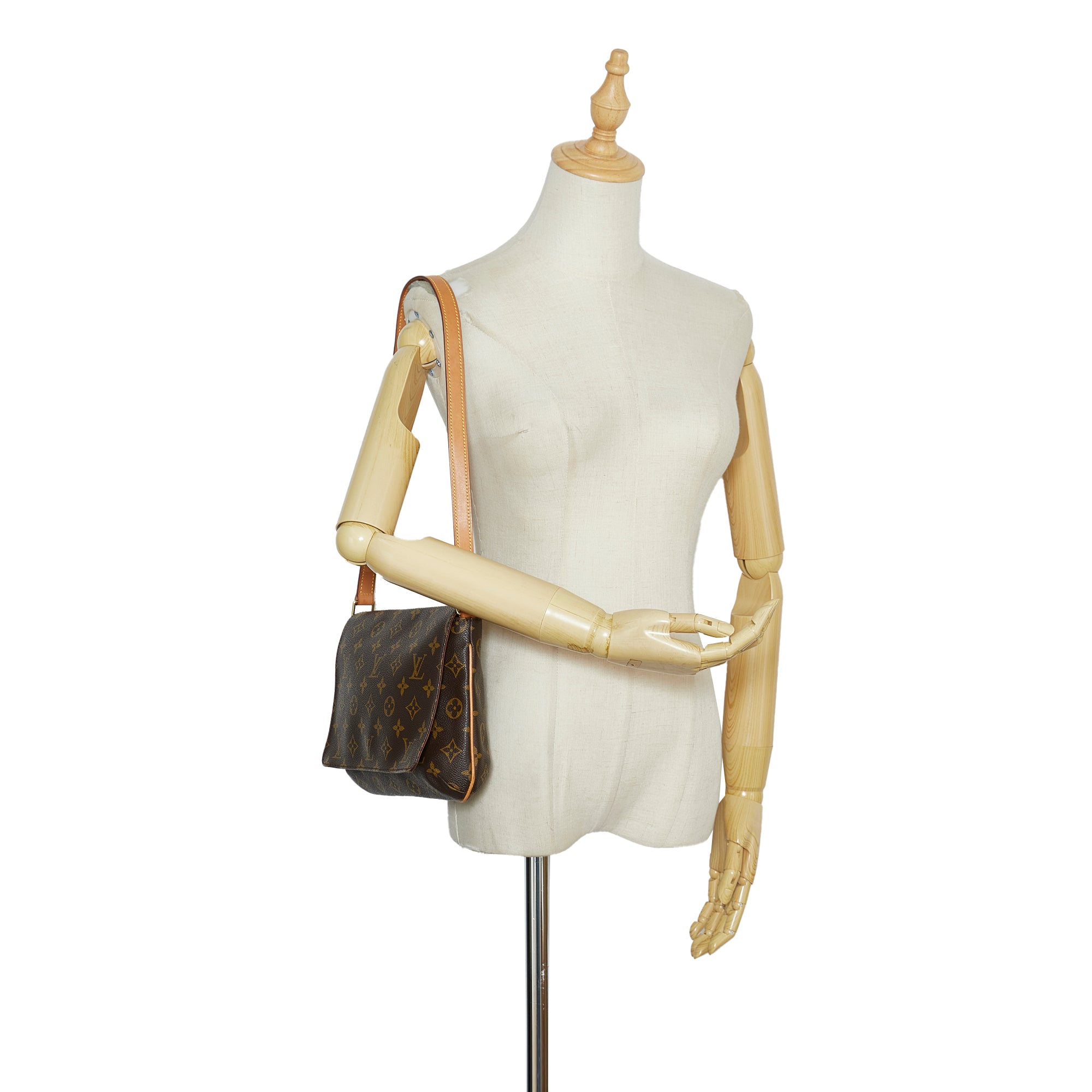 Louis Vuitton Monogram Canvas Musette Tango Short Strap Bag Louis