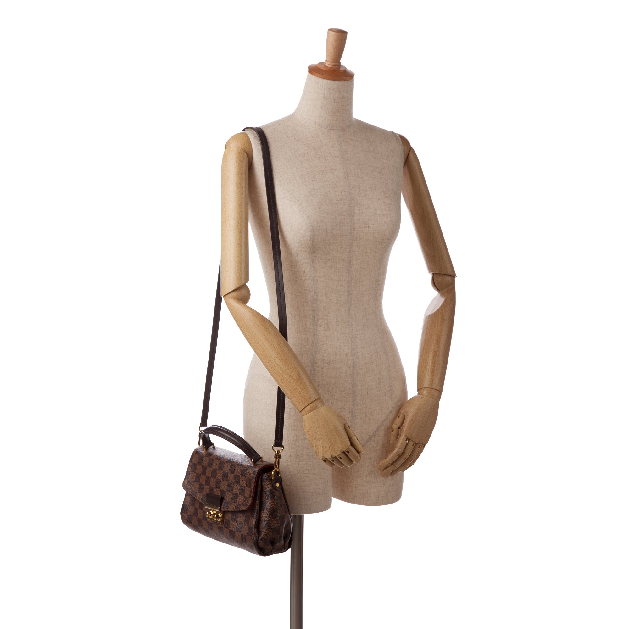 Louis Vuitton Damier Ebene Croisette Shoulder Bag - FINAL SALE