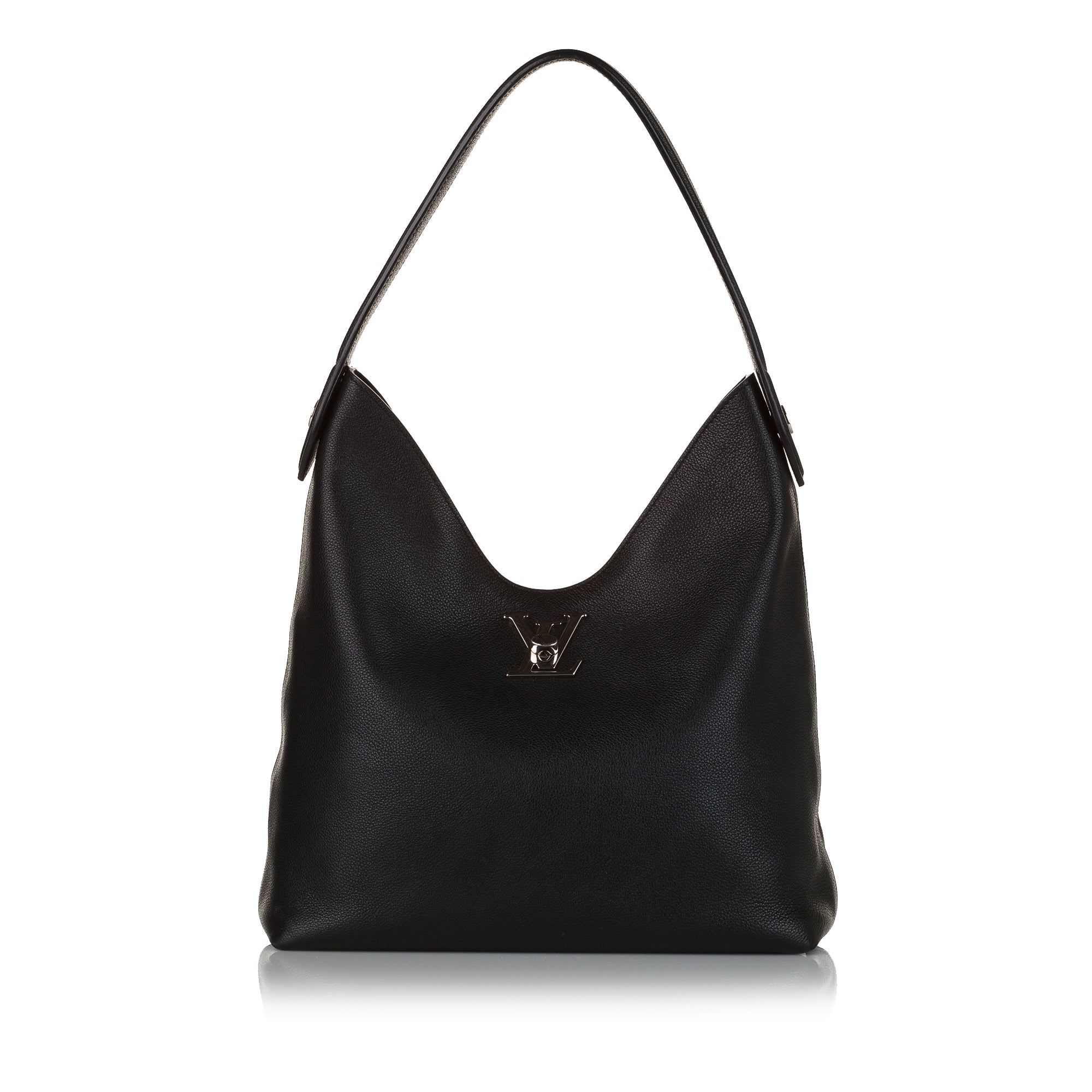 Louis Vuitton Lockme Zippy Wallet Noir Black for Women