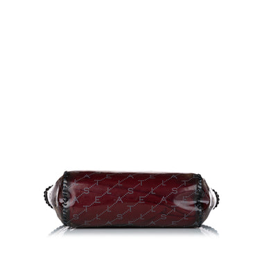 Burgundy Stella McCartney Falabella Transparent Tote Bag - Designer Revival