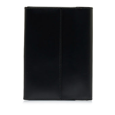Black Loewe Anagram Leather Small Wallet