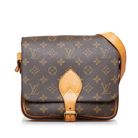 Brown Louis Vuitton Monogram Cartouchiere MM Crossbody Bag, RvceShops  Revival