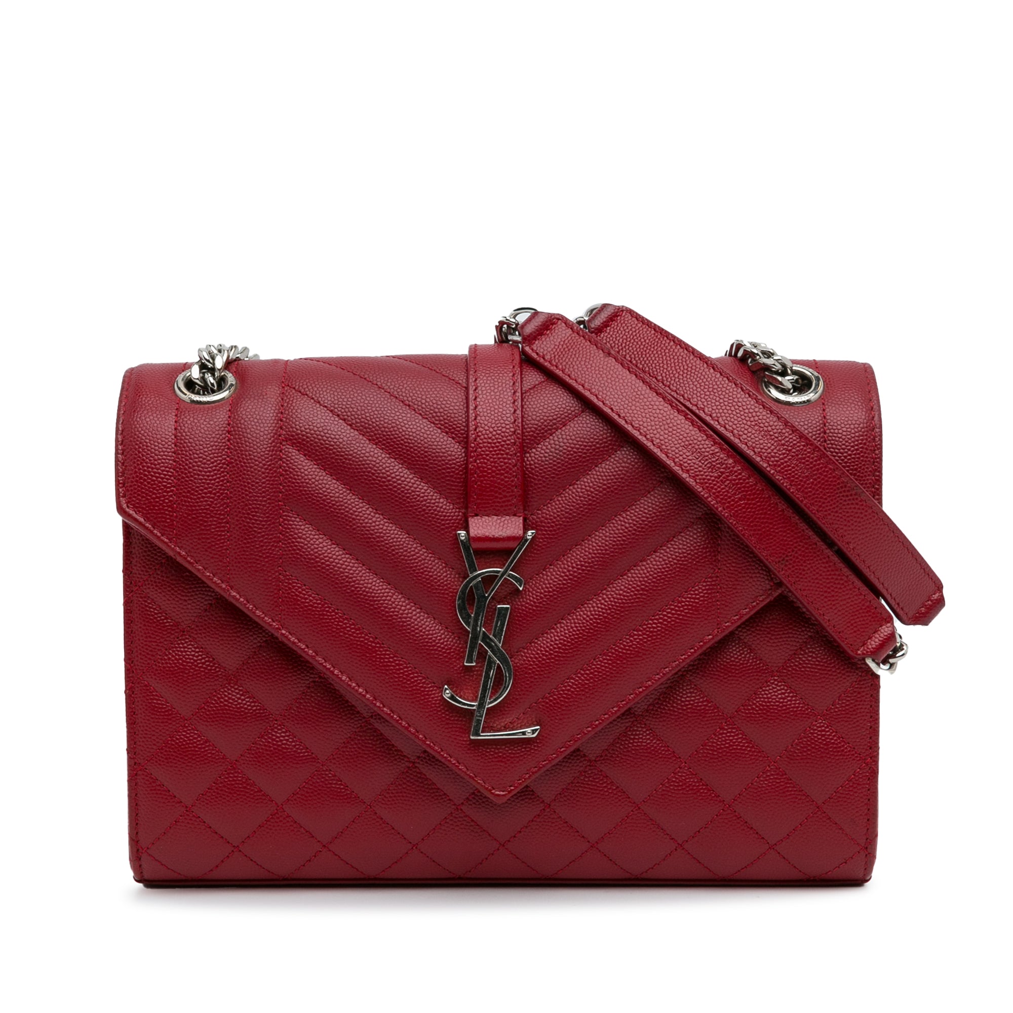 YSL College bag Large - Red 