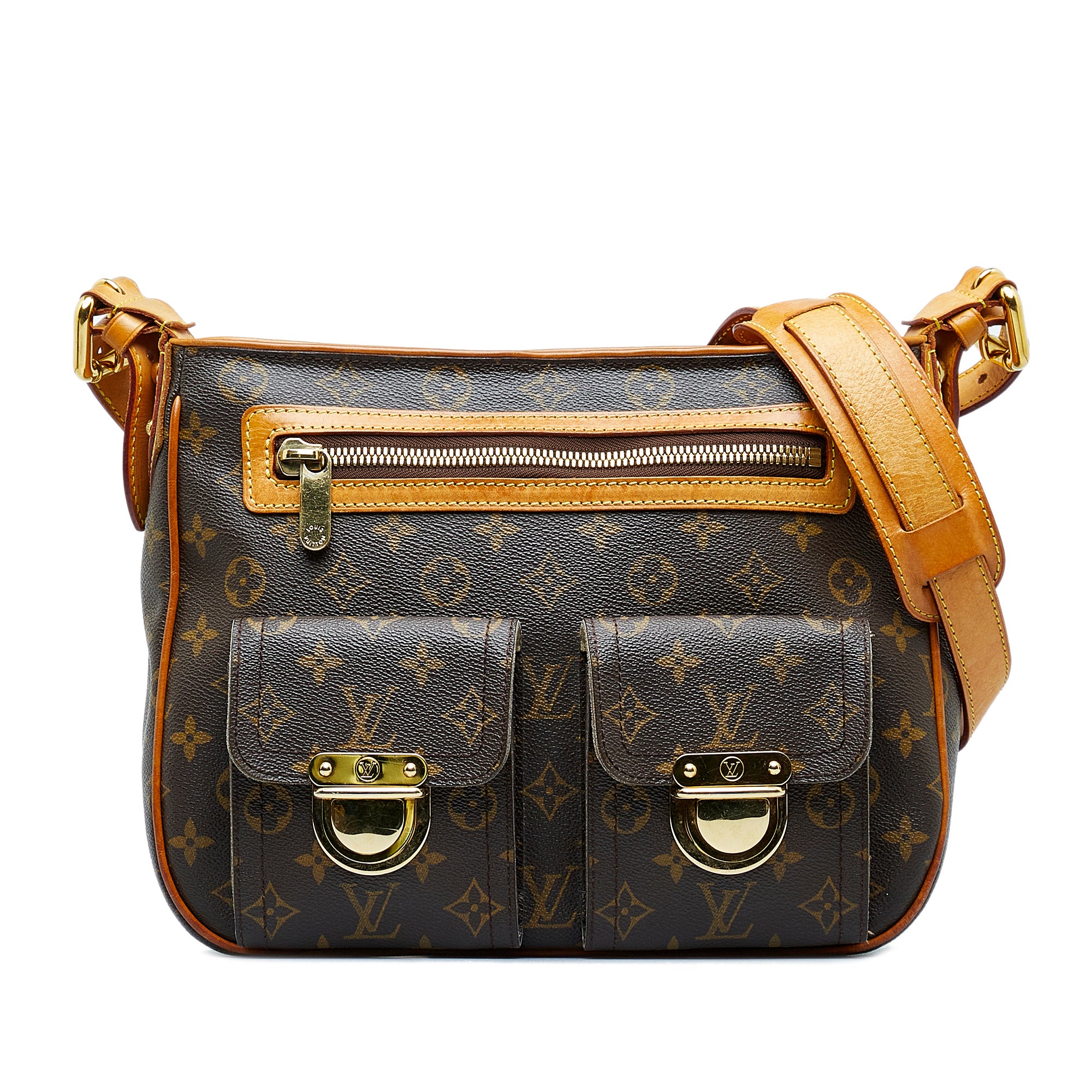 Pre-Owned Louis Vuitton Hudson Monogram PM Shoulder Bag 