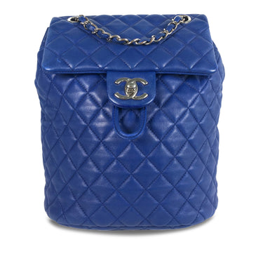 Blue Chanel Urban Spirit Backpack - Designer Revival