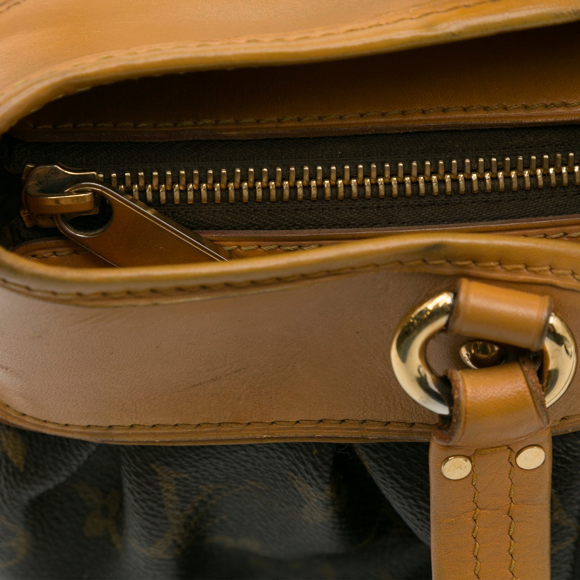 Louis Vuitton, Bags, Louis Vuitton Brown Monogram Boetie Mm Top Zip  Shoulder Handbag