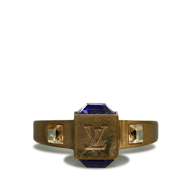 Gold Louis Vuitton Gamble Ring - Designer Revival