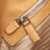 Tan Prada Vitello Daino Tote